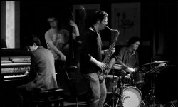 concert, jazz, Maxime Bender, Sebastian Sternal, Markus Braun, Silvio Morger