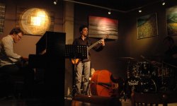 concert, jazz, Cedric Hanriot, Paul Wiltgen, Bertrand Beruard