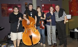 concert, klezmer, International Vianden Music Festival, Will Cicola, Simone Weber, Daniel Pereira, Roland Nebe