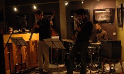 concert, jazz, Jens Böckamp, Riaz Khabirpour, Matthias Nowak, Pablo Held, Paul Wiltgen