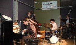 concert, jazz, Maxime Bender, Sebastian Sternal, Markus Braun, Silvio Morger