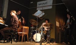concert, jazz, Maxime Bender, Sebastian Sternal, Markus Braun, Silvio Morger