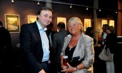 expo, paintings, FC Orania, Charly Reinertz, Fernand Thielen, Louis Bassing