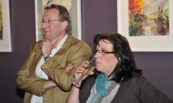 expo, paintings, FC Orania, Charly Reinertz, Fernand Thielen, Louis Bassing