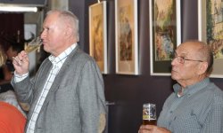 expo, paintings, FC Orania, Charly Reinertz, Fernand Thielen, Louis Bassing